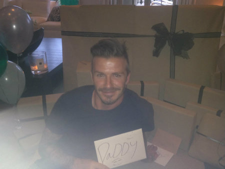 David Beckham, un no parar de celebraciones de cumple