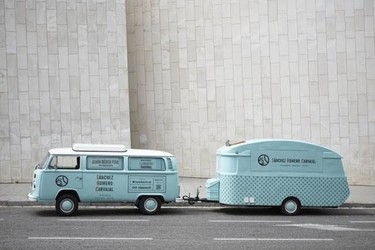 La jamoneta de Sánchez Romero Carvajal, un jamón con ruedas