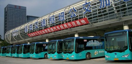 Shenzhen cambiará su flota de autobuses y taxis por eléctricos