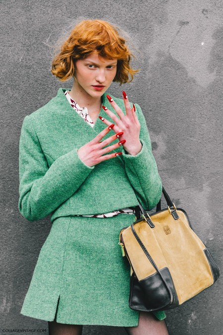Pfw Paris Fashion Week Ss17 Street Style Outfits Collage Vintage Valentino Balenciaga Celine 56 1600x2400