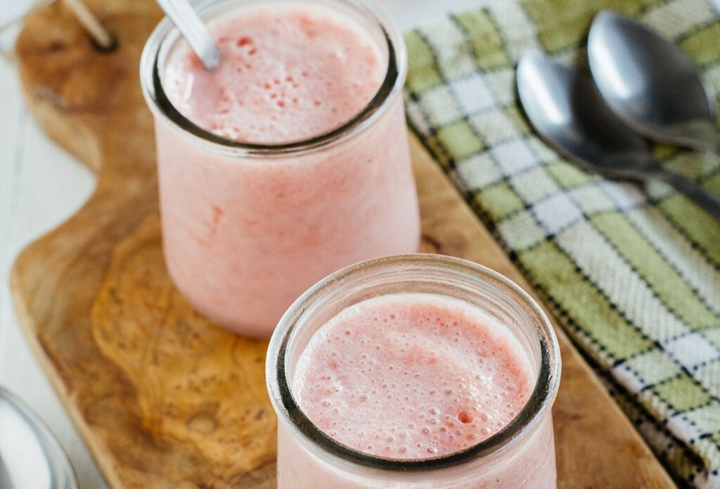 Helado de yogur griego con fresas: receta fácil y saludable