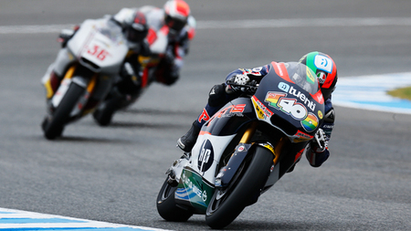 MotoGP España 2012: Pol Espargaró consigue su primera victoria en una carrera terminada por la lluvia