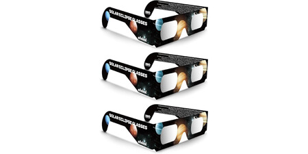 Pack De Tres Gafas Para Eclipse Solar