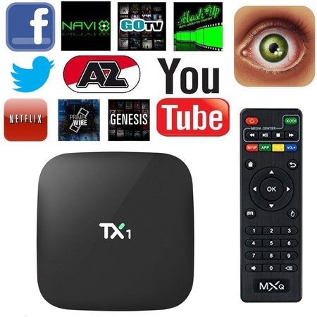 Oferta Flash en Amazon: TV Box Android EXW TX1 por 21,35 euros
