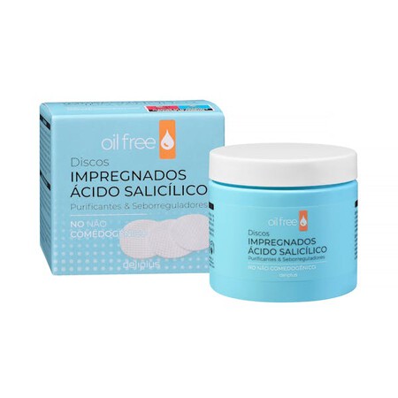 Discos Impregnados Acido Salicilico Deliplus Oil Free