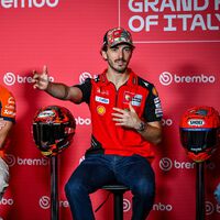Pecco Bagnaia tendrá que dar un paso atrás en Mugello. No podrá usar la mejora en los frenos que le salvó en Aragón 