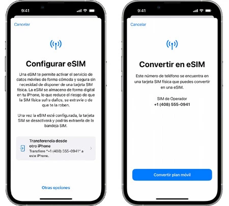 Convertir Esim