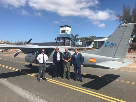 Prueba Piloto DGT Aeronave Las Palmas 2