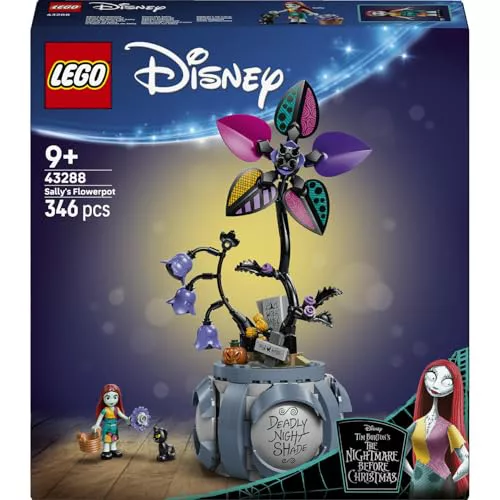 LEGO Disney Maceta de Sally 43288 | Juguetes para niños de 9+ años