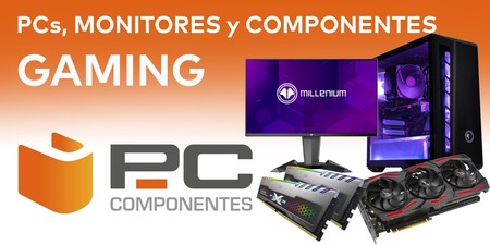 Ofertas gaming en PcComponentes: equipos de sobremesa, monitores y componentes a precios rebajados