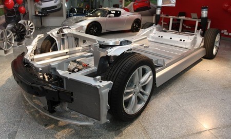 Bastidor del Tesla Model S