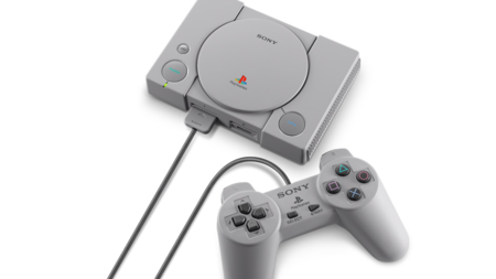 Consola retro Sony PlayStation Classic, con 20 juegos y dos mandos, por 49,50 euros