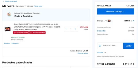 Tele Carrefour Carro