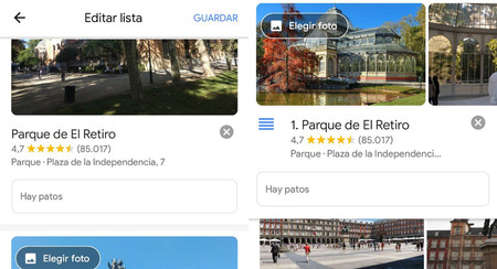 Google Maps mejora sus listas de lugares ante el inminente cierre de Google Trips