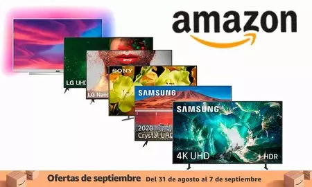 9 smart TVs de LG, Philips, Samsung y Sony que te saldrán más baratas en las ofertas de septiembre de Amazon