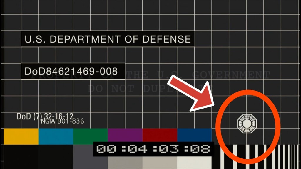 Si pausas Cloverfield (Monstruoso) a los 57 segundos, verás un logo que es gasolina para las teorías de los fans de Perdidos