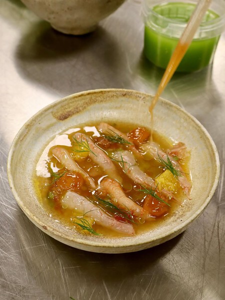 Salpicon De Gamba Roja Y Gamba Blanca