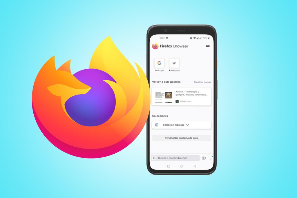 Firefox 94 para Android renueva su página de inicio, activa las pestañas inactivas automáticas y otros cambios