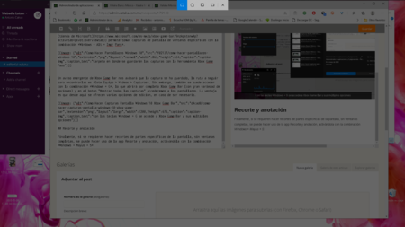Capturas Pantalla Windows 10 Recorte Anotacion