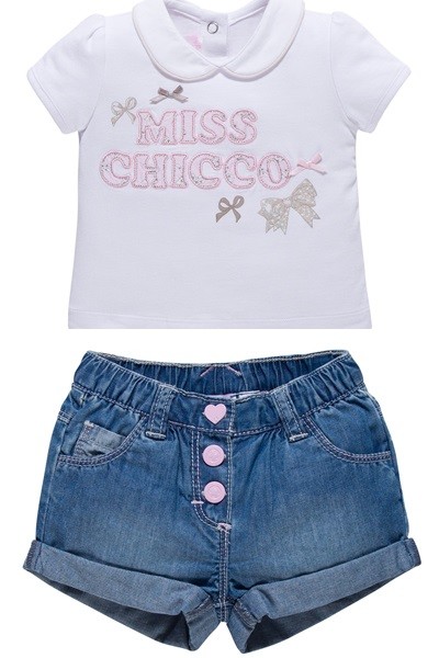 Pantalon Corto Denim Bebe