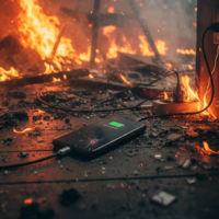 Estamos cargando mal el móvil: los bomberos explican cómo hacerlo para evitar accidentes como el de Tokio