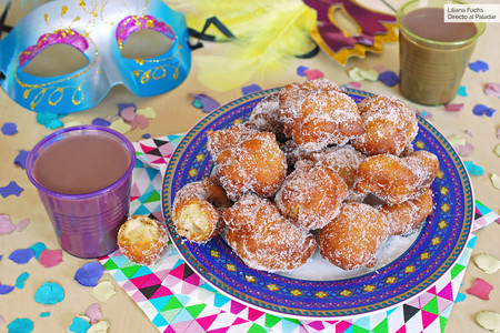 Buñuelos tradicionales de Águilas. Receta de Carnaval