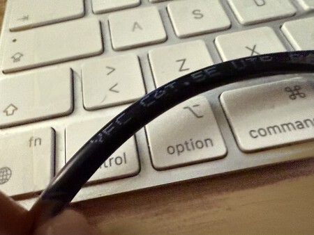 Antiguo cable categoría 5E