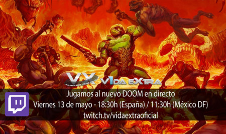Jugamos en directo al nuevo DOOM a partir de las 18:30h (finalizado)
