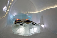 Cómo se construye el hotel de hielo