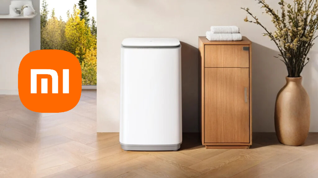 Parece un cesto para la ropa sucia, pero es la lavadora más discreta del mundo. Y es de Xiaomi