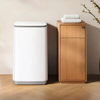 Parece un cesto para la ropa sucia, pero es la lavadora más discreta del mundo. Y es de Xiaomi