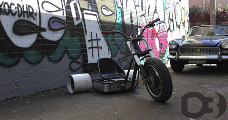 D3 Drift Trike: un triciclo eléctrico especialmente diseñado para derrapar