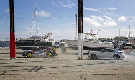 El nuevo Gymkhana de Travis Pastrana a bordo del Hoonigan WRX STI es un festín de acrobacias y olor a caucho quemado 14 Gymkhana Travis Pastrana Hoonigan Wrx Sti 13