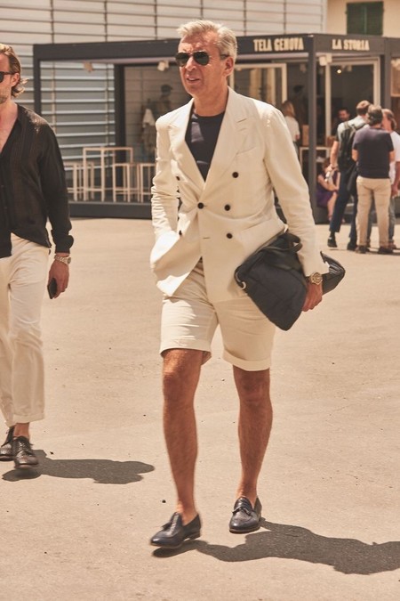 El Mejor Street Style De La Semana Combo Blazer Shors Bermudas Trendencias Hombre 12