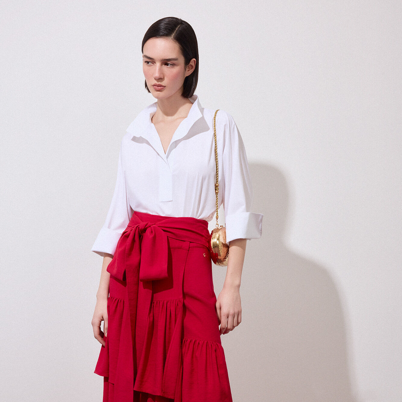  Pedro del Hierro
Camisa lisa amplia