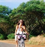 De paseo en bicicleta con tu bebé