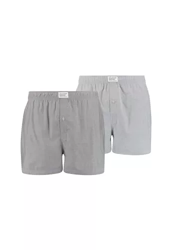 Levi's Boxer Ropa interior, Gris (Asphalt), M Hombre