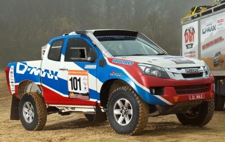 Curiosidades en competición. Isuzu también va al asalto del Dakar
