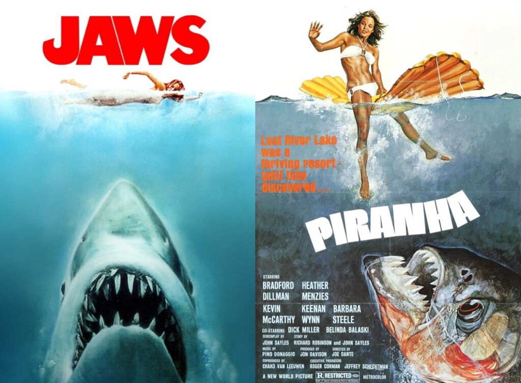 Intentaron cancelar el estreno de 'Piraña' porque era una copia de 'Tiburón' de Steven Spielberg. El mismísimo Spielberg lo impidió