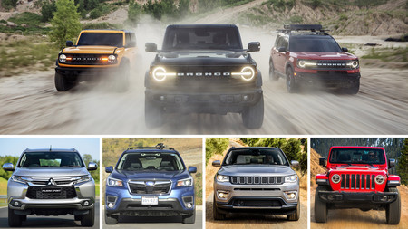 Los rivales más allá del Jeep Wrangler: contra estos modelos competirá la familia Ford Bronco 2021 en México