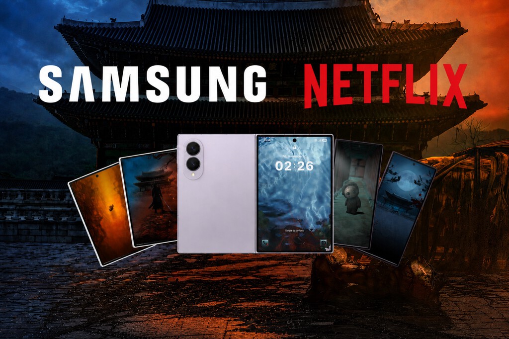 Cinco temas, fondos e iconos gratis: así celebran Samsung y Netflix el estreno del Galaxy Z Fold8 en la Galaxy Store