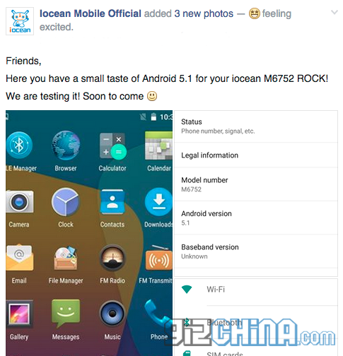 Android 5.1 conquista ya su primer smartphone con chipset MediaTek