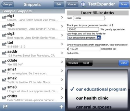 Mal trago para TextExpander: Apple retira su aplicación oficial de iOS