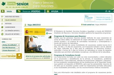 Los viajes del Imserso arrancan el 21 de septiembre ¡Se nos van de vacaciones los abuelos! 