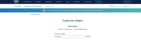 Canjear Codigos Pokemon Go