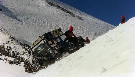 Coronando Europa a la rusa, en un Land Rover Defender