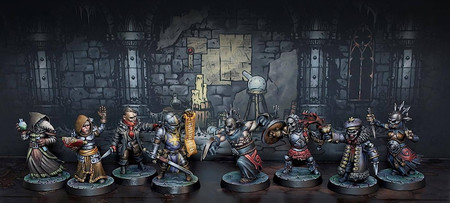 Este será el aspecto de las miniaturas del juego de mesa de Darkest Dungeon