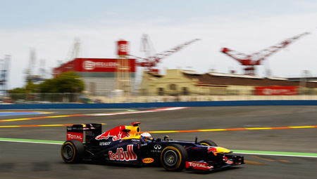 Comienza el Gran Premio de Europa con Sebastian Vettel en lo más alto