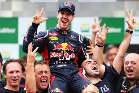 Sebastian Vettel nombrado atleta europeo del año