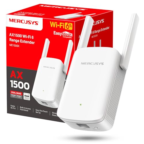 Mercusys ME1500X Wi-Fi 6 Amplificador WiFi
